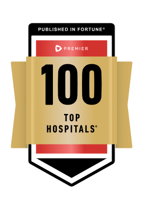 Published in Fortune Premier 100 Top Hospitals Logo