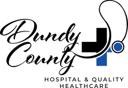 Dundy7 County Hospital and Quality Care logo.