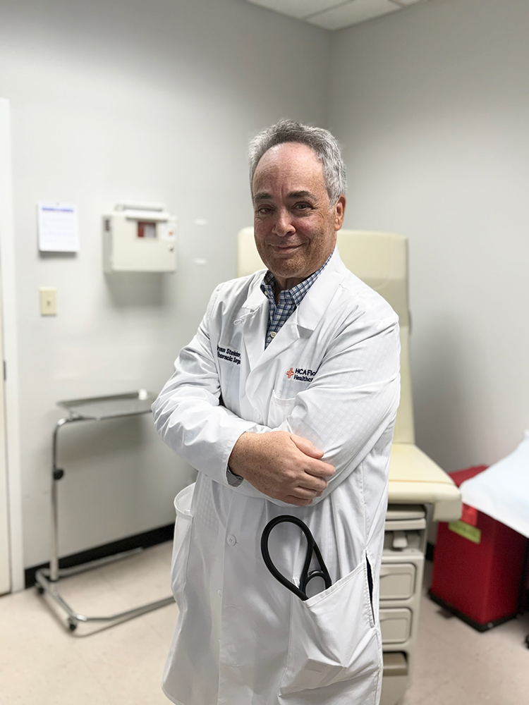 Dr. Bryan Steinberg, cardiothoracic surgeon at Brandon Hospital.