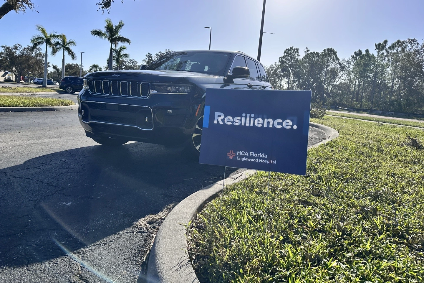 More than 2,800 gallons of free fuel were given to employees as part of the Englewood Hospital relief effort.