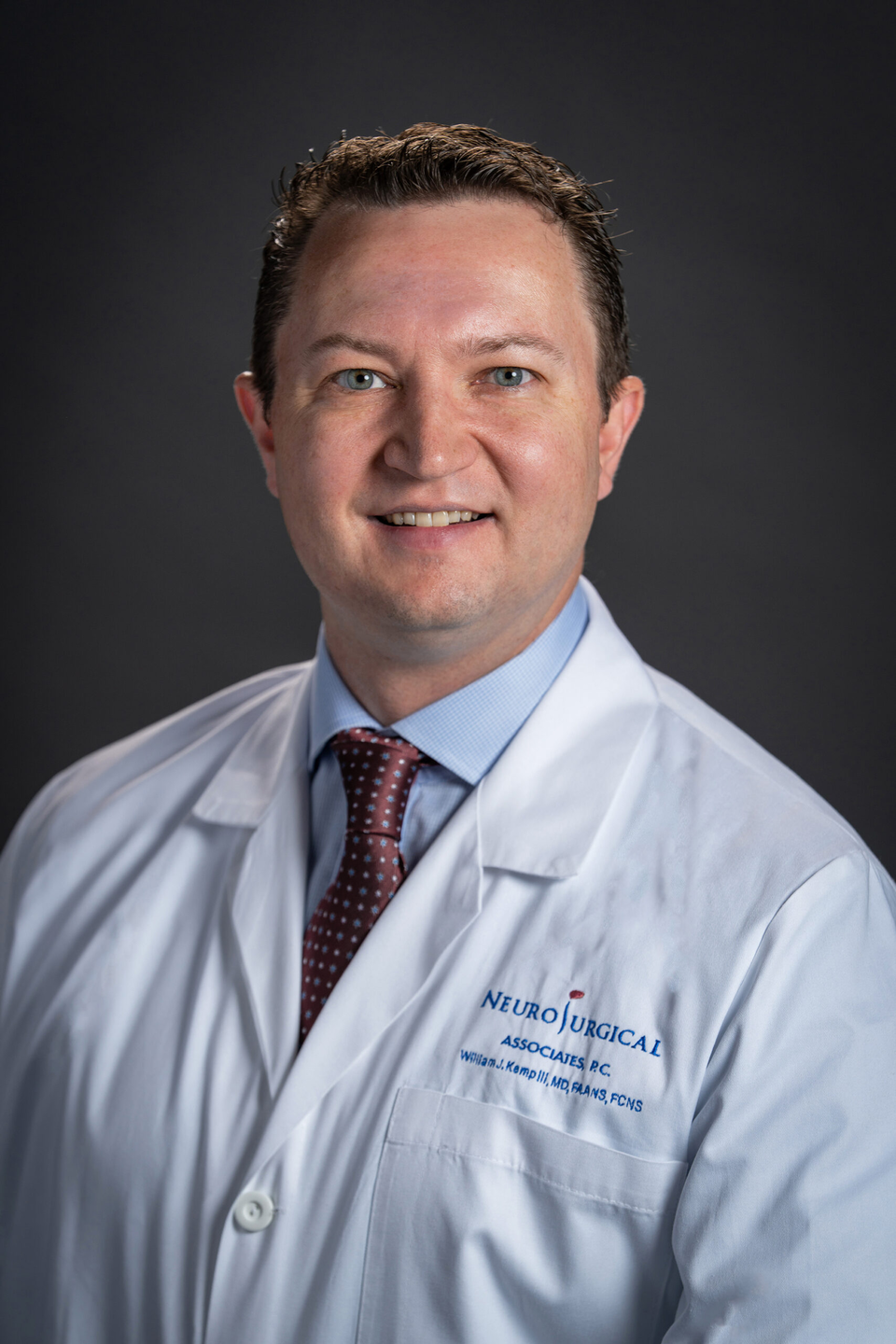 Dr. William Kemp, MD, FAANS neurosurgeon.