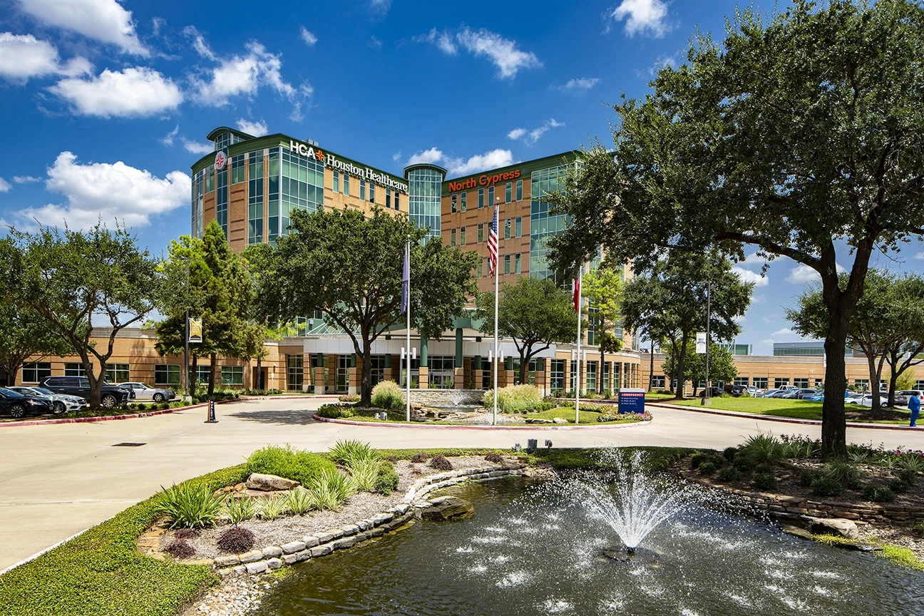 Exterior of HCA Houston North Cypress hospital