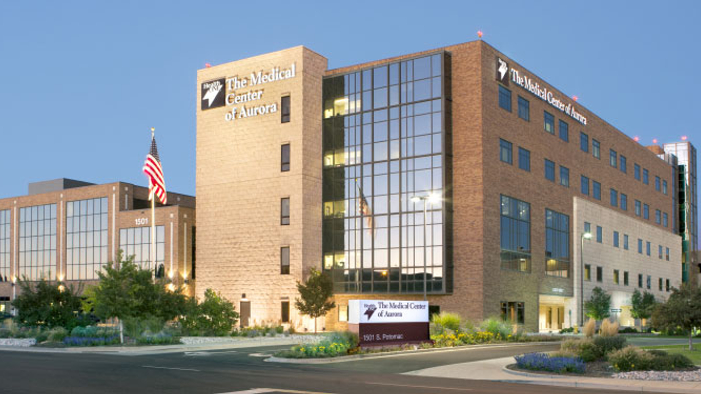 Exterior view of The Medical Center of Aurora