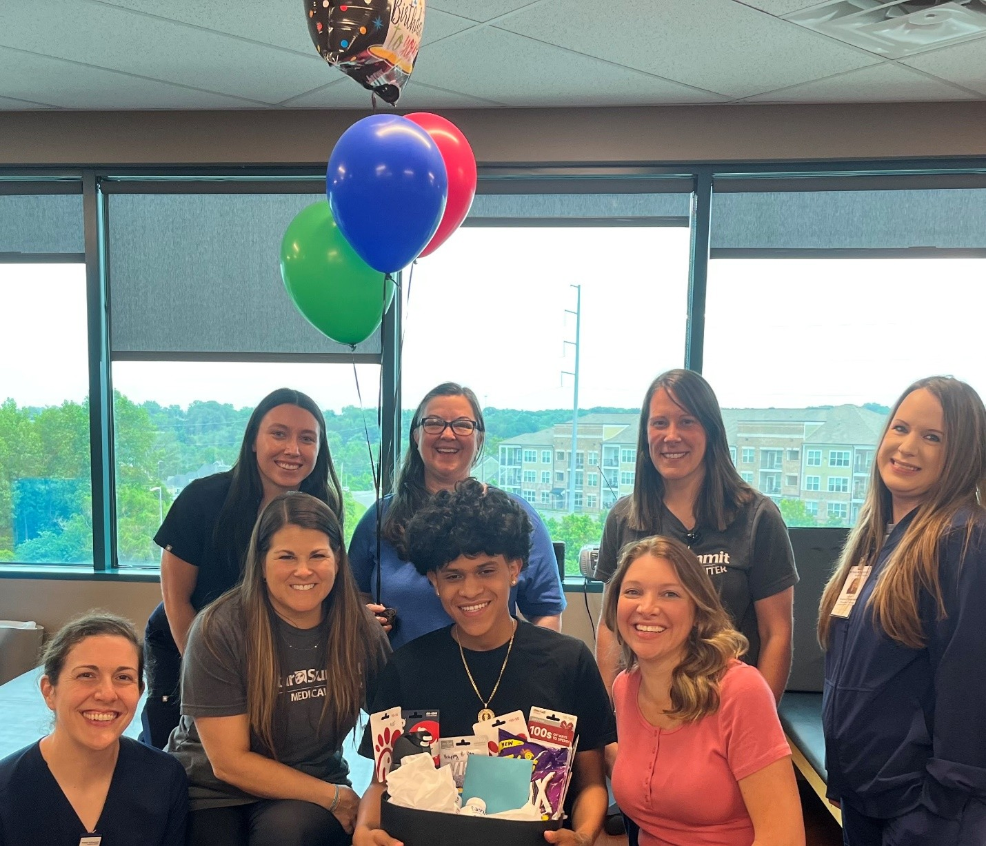 Kevin and Summit Care Team