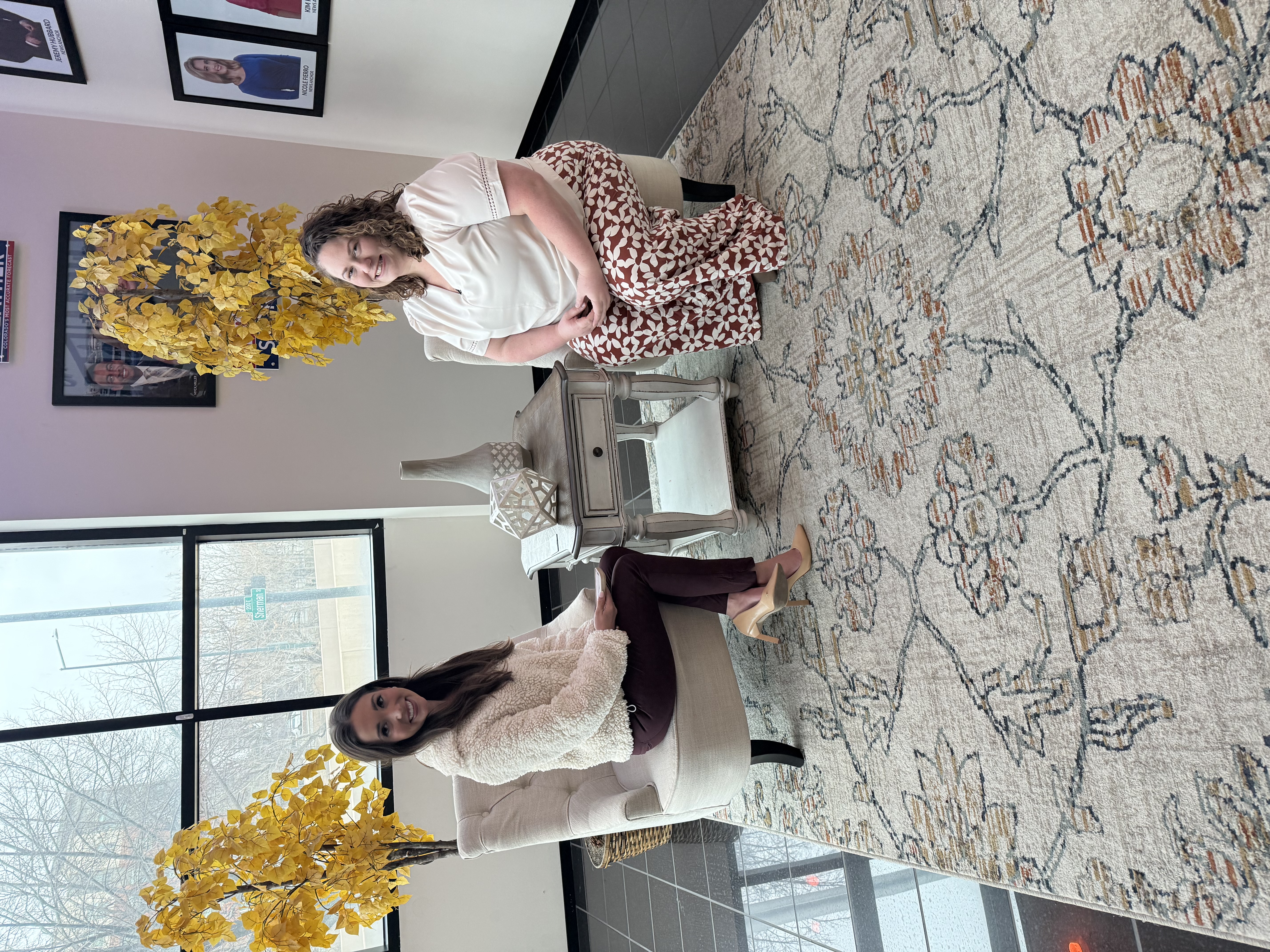 Lindsay DeSantis, RN being interviewed by Fox31