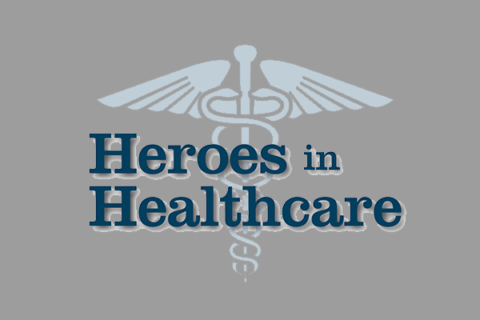 A logo showing "Heroes in Healthcare".
