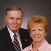 Sharon Baltzell and her husband.