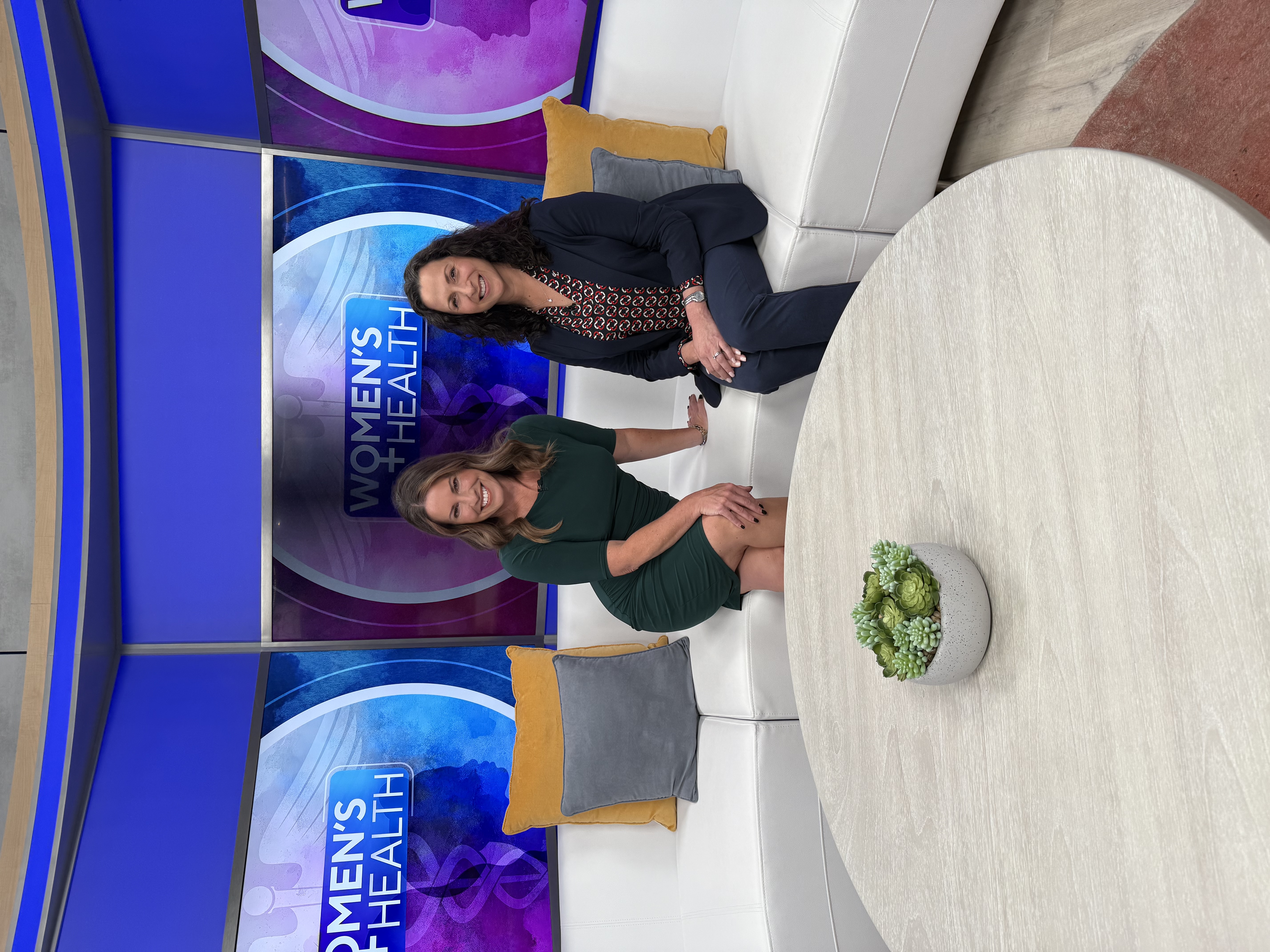 Dr. Cindy Long appears live on set of CBS News Colorado