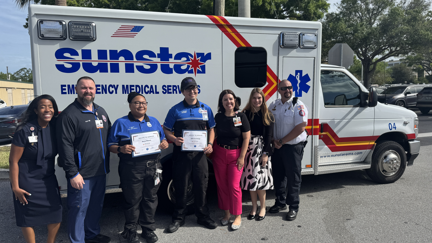 John Cummings and Shyla Mielich, Sunstar Paramedics