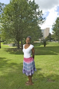 Anetra Dexter after her gastric banding surgery, down 150 pounds.