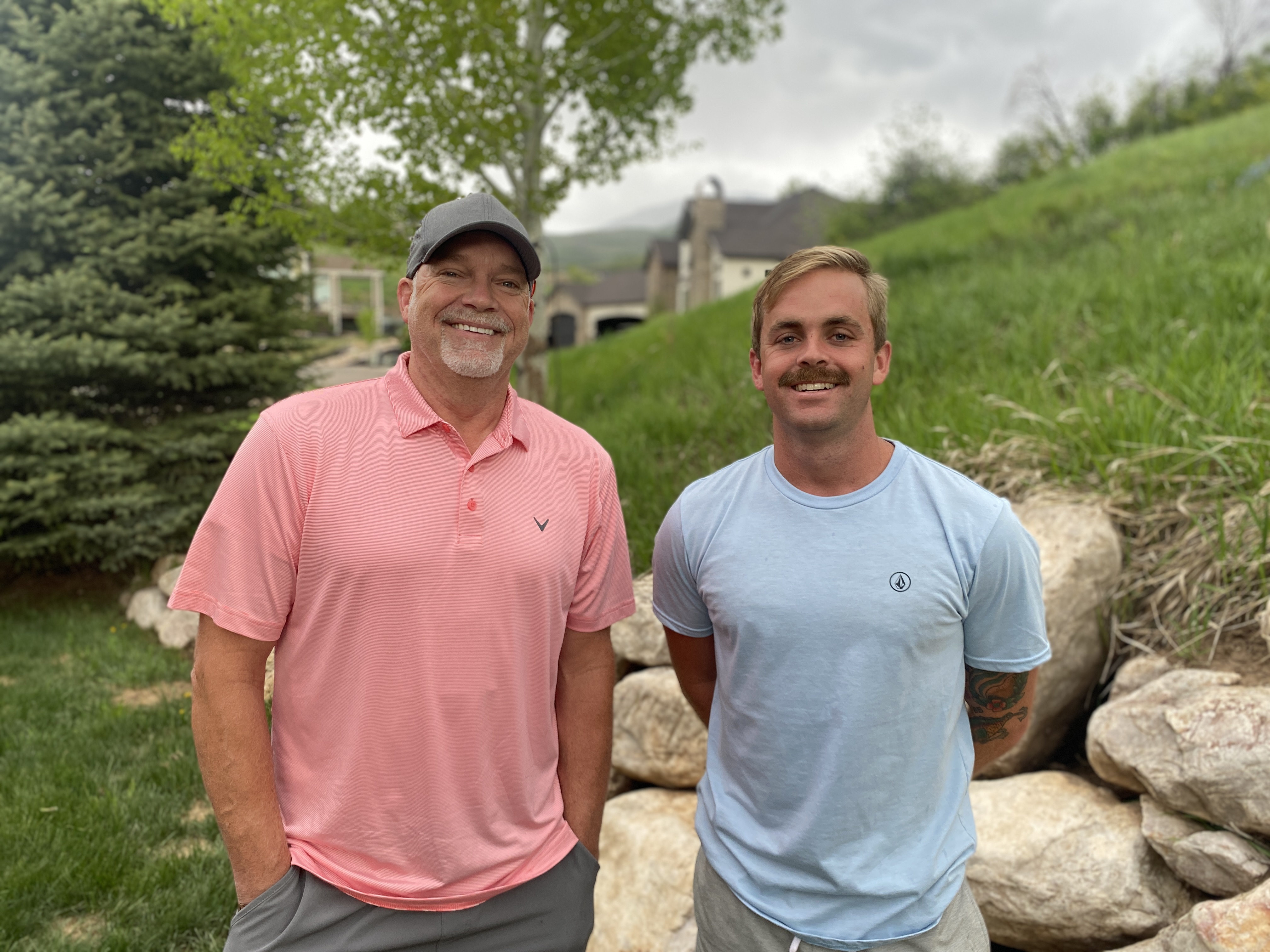 Brad and Landon Shreeves.