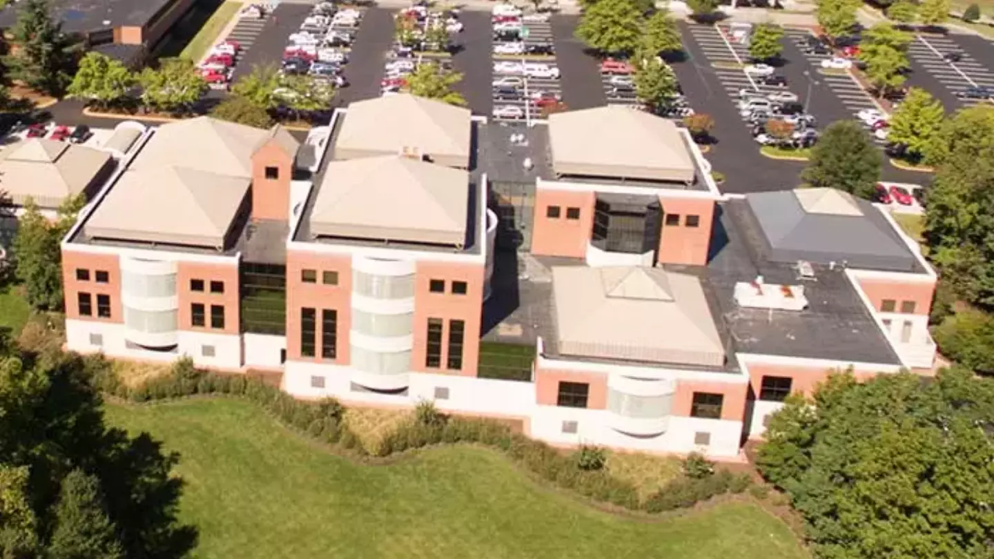 Aerial view of Parham Doctors' Hospital