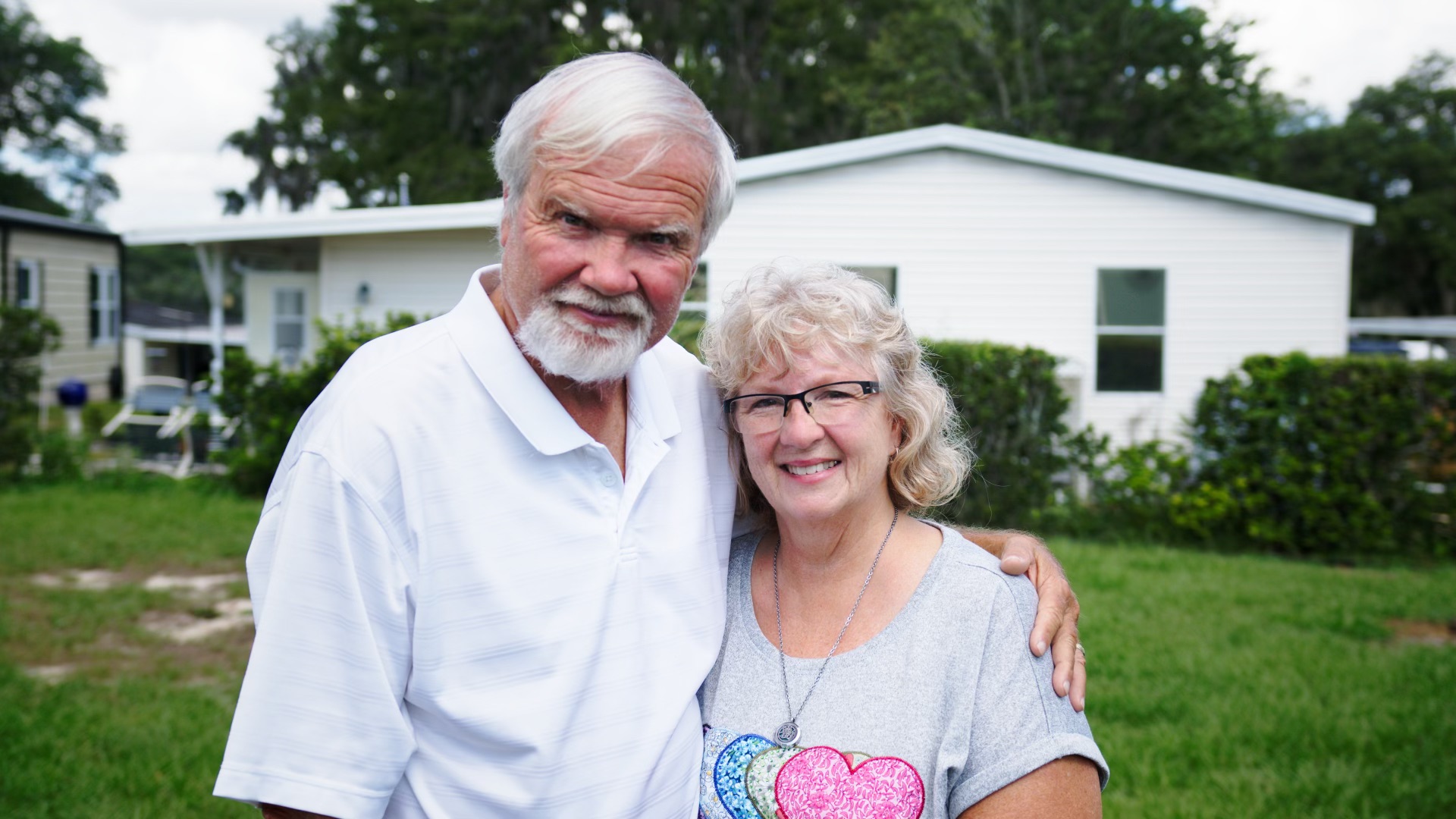 Linda Millirons and her husband