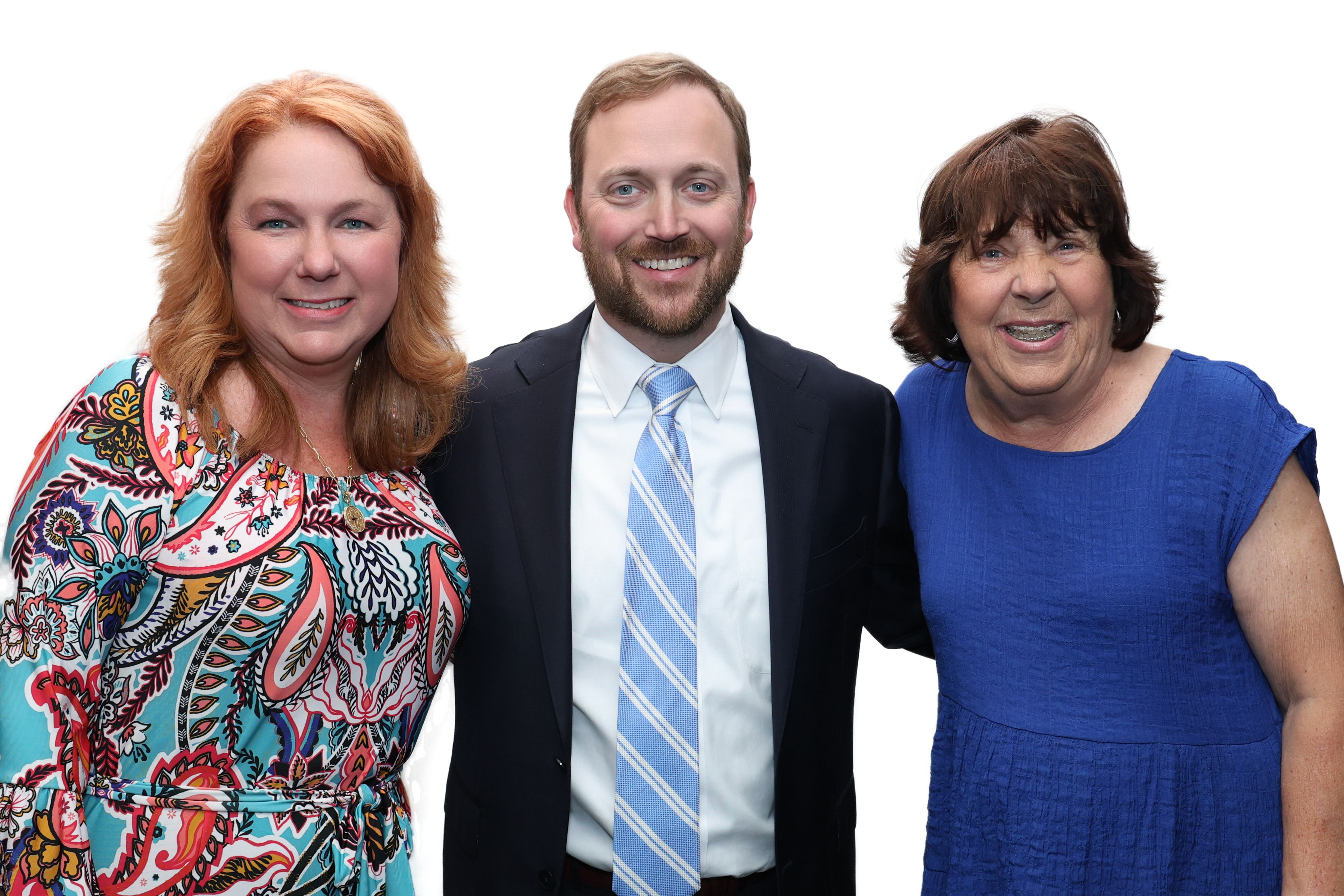 Carolyn Exelby, Andrea Truex, and CEO Joe Rudisill