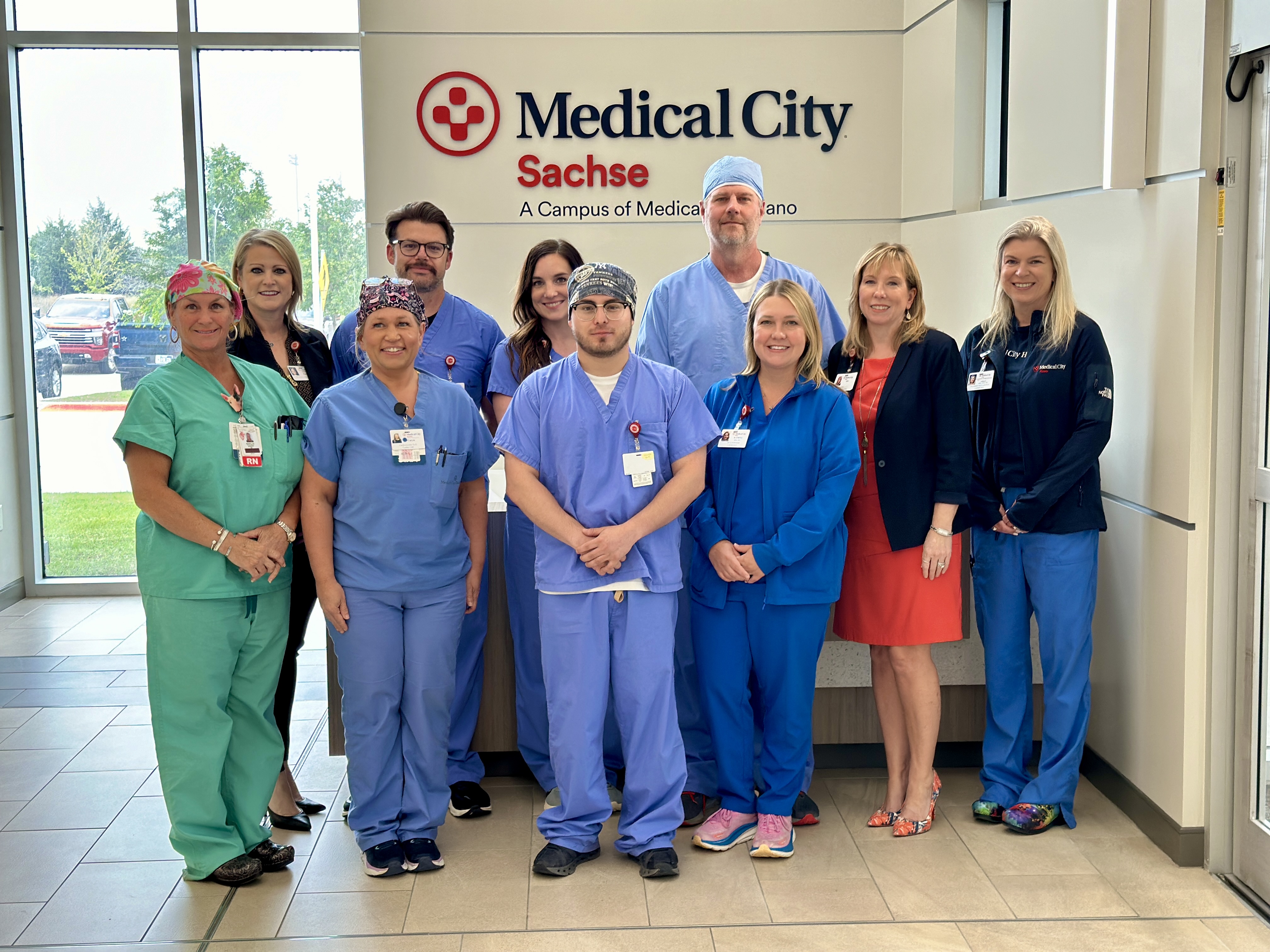Medical City Sachse STEMI Cath Lab Team Photo