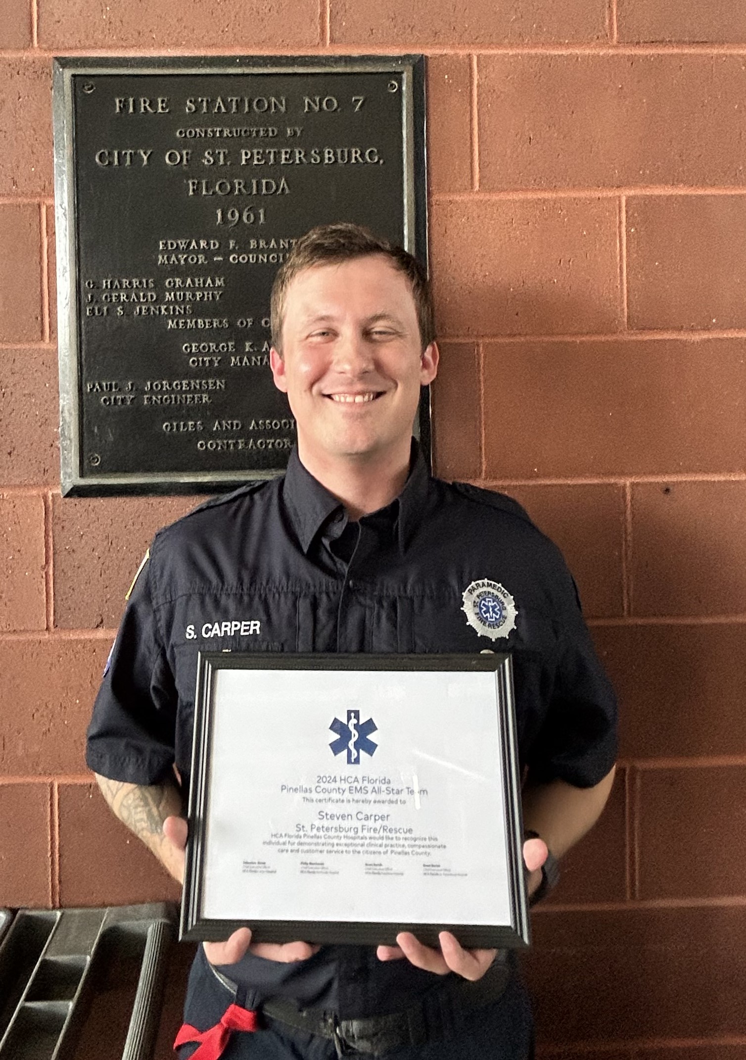 Paramedic Steven Carper