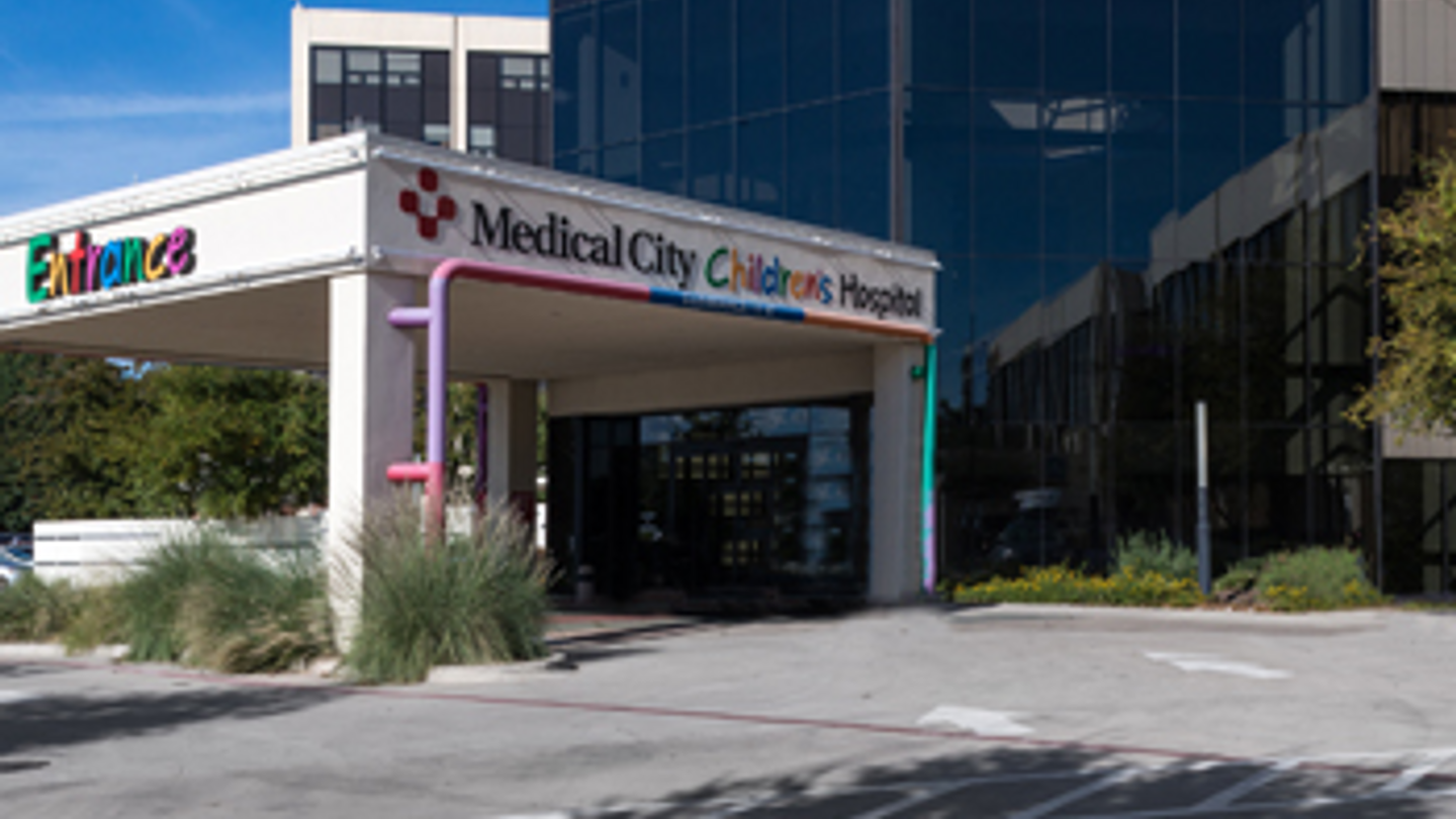 Exterior view of Medical City Children's Hospital