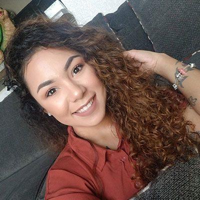 Virydiana Lopez smiling.