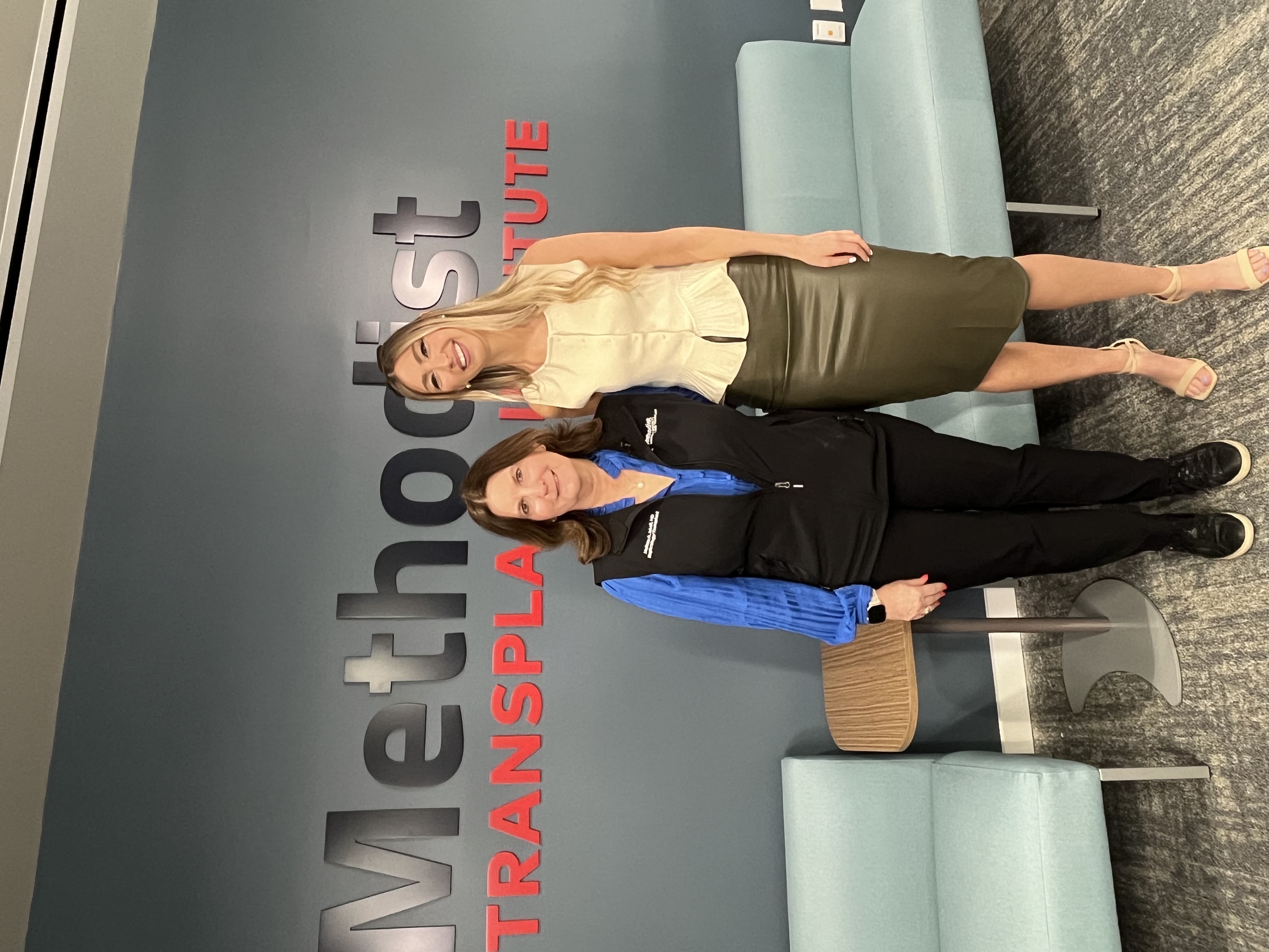 Dr. Isbell with KENS5 news anchor