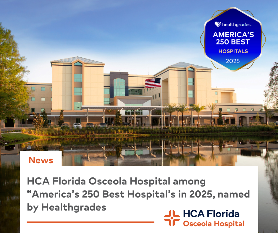 Photo of the hospital with the seal for America's 250 Best Hospitals and announcing the name underneath.