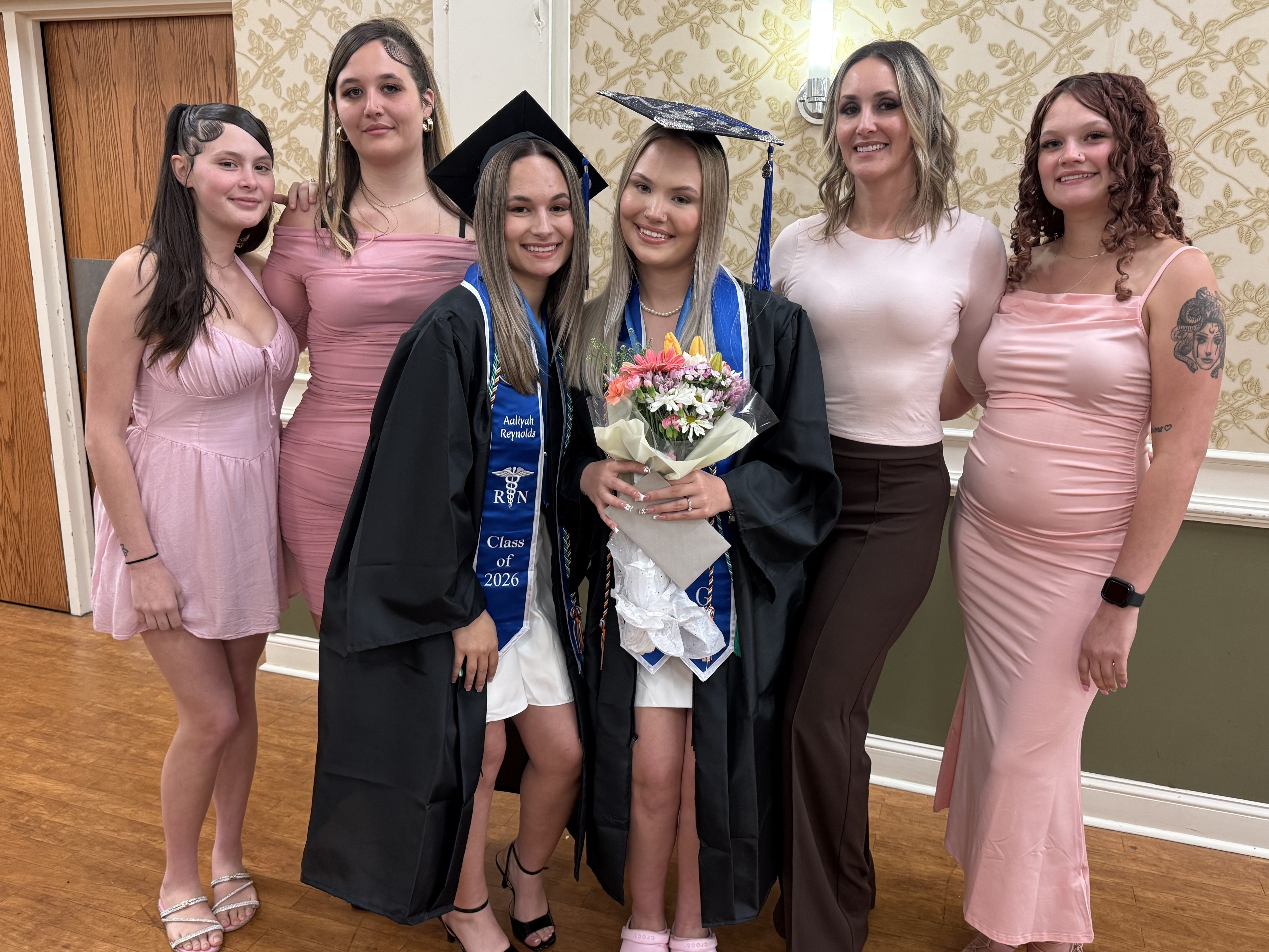 Cartier Hoback, Alexus Reynolds, Aaliyah Reynolds, Jakaari Reynolds, Lauren Hoback, and Jaylen Reynolds