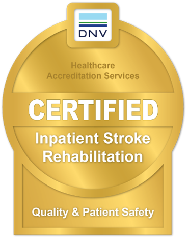 DNV Certified Inpatient Stroke Rehabilitation, quality and patient safety.