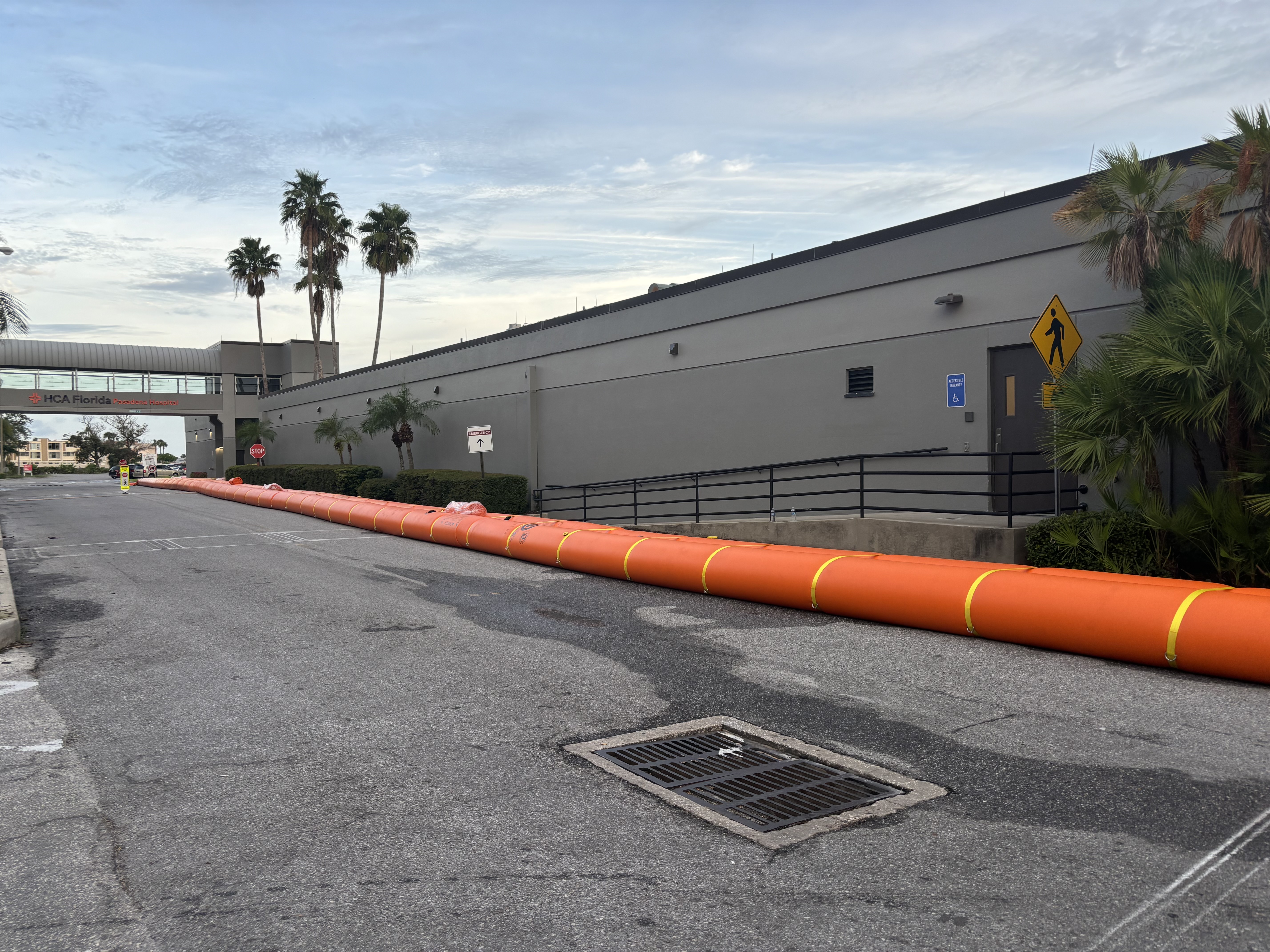 Pasadena Hospital prepares for Hurricane Helene.