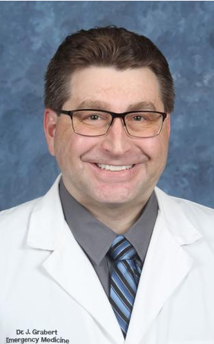 Dr. Jason Grabert, Emergency Room Medical Director at HCA Florida Citrus Hospital. 