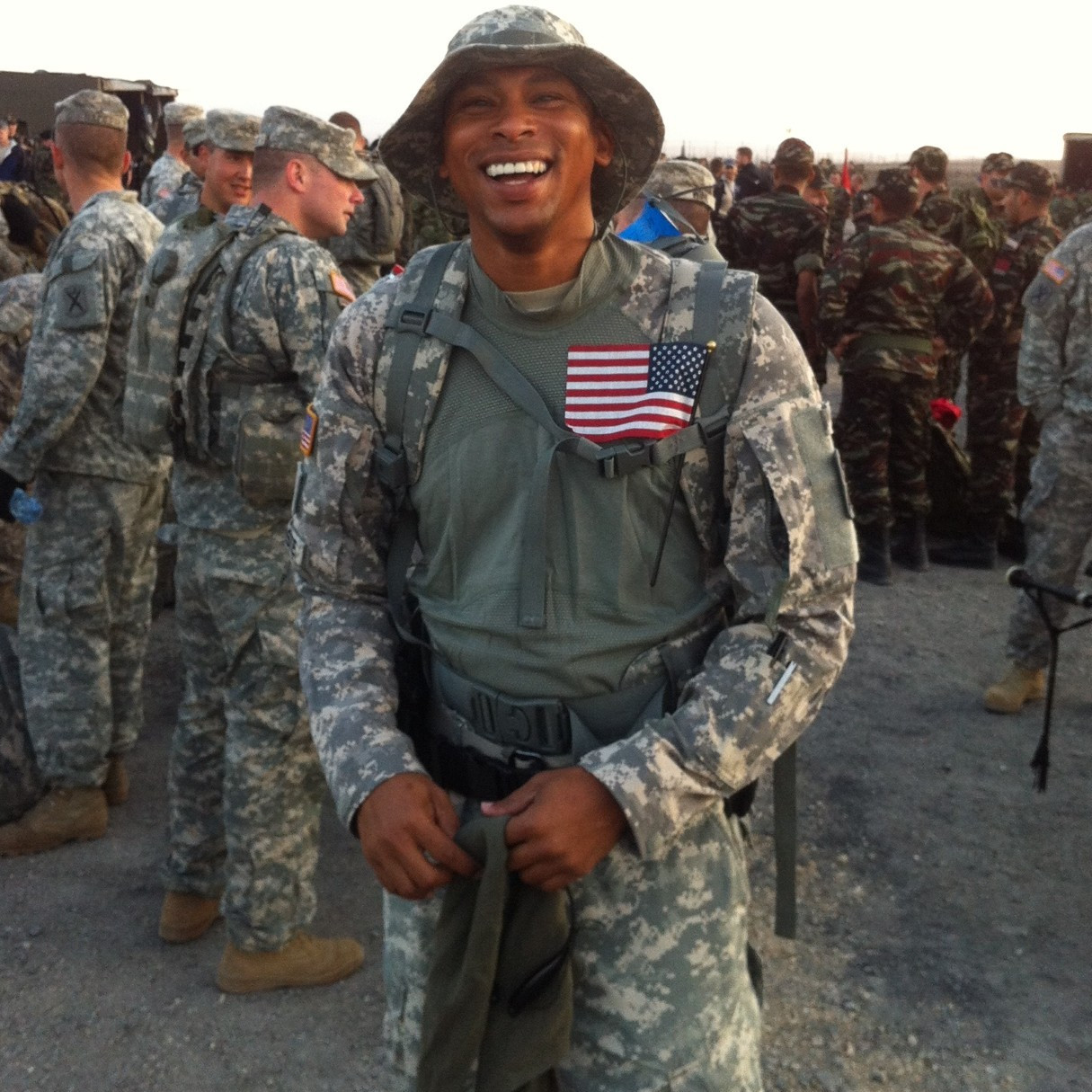 Donald Batiste in Kosovo
