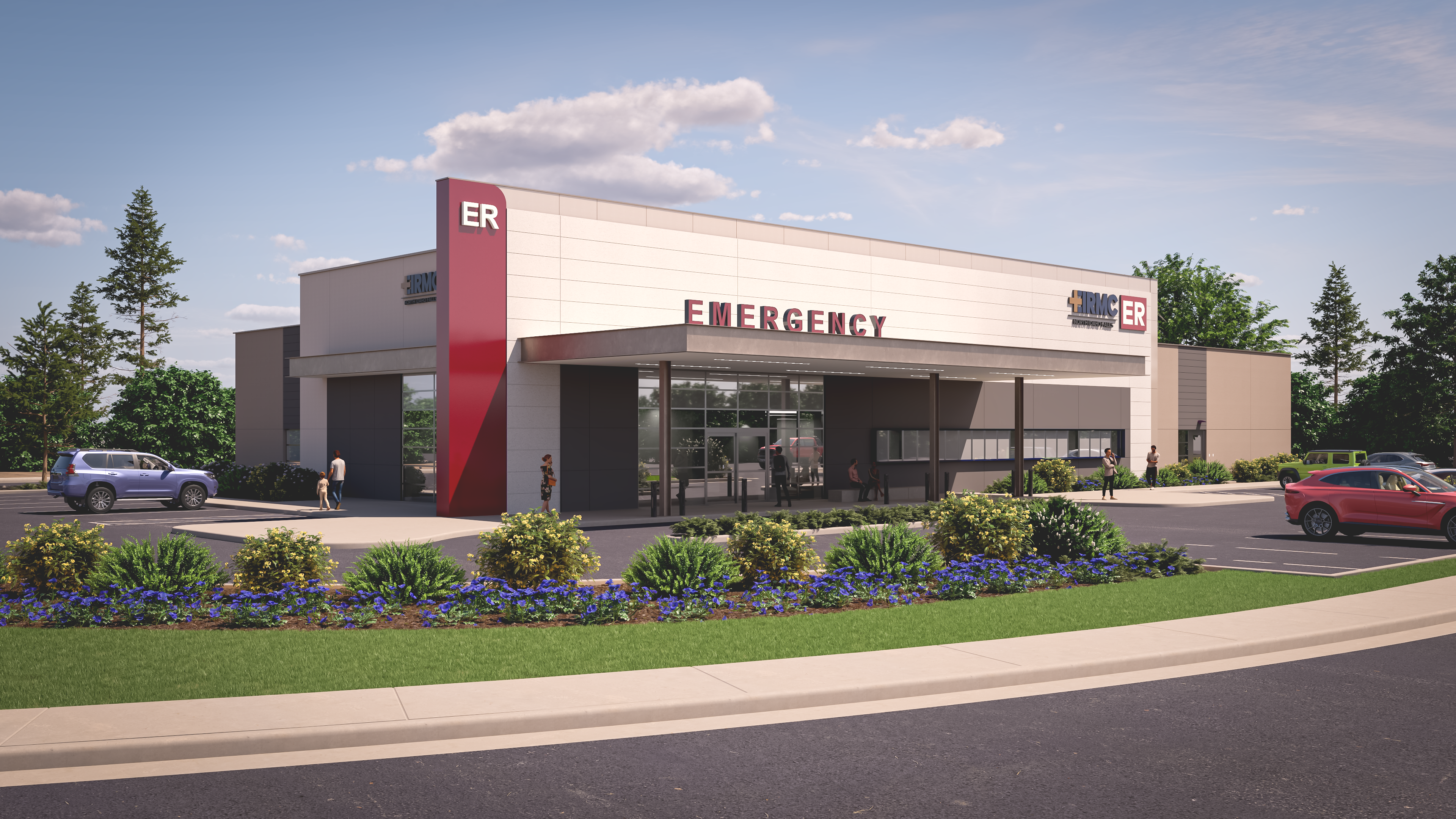Digital rendering of the EIRMC North Idaho Falls ER
