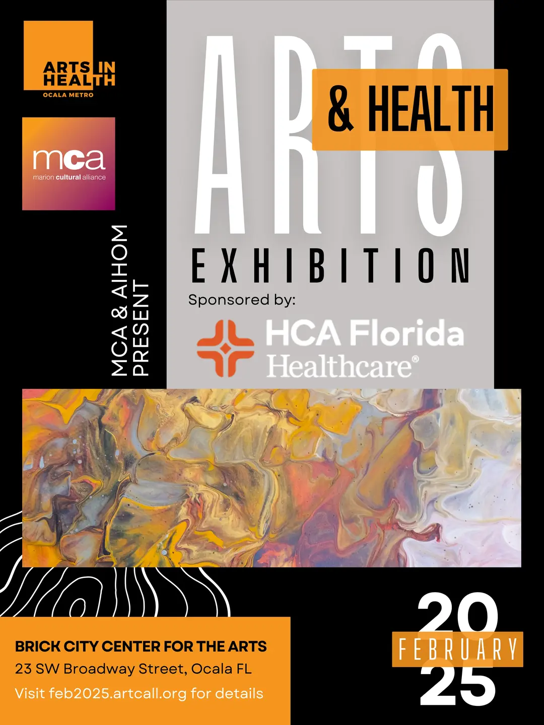 Arts &Health Exhibition sponsored by: HCA Florida Healthcare
