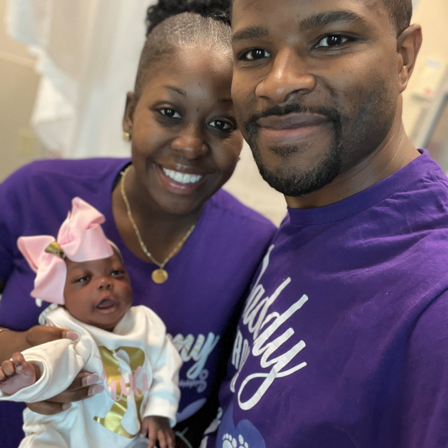 Baby Bailey and family