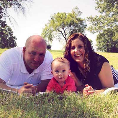 Kim Hadley and family.