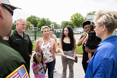 Shyann talks to the medical professionals who helped save her life after a motor vehicle accident.