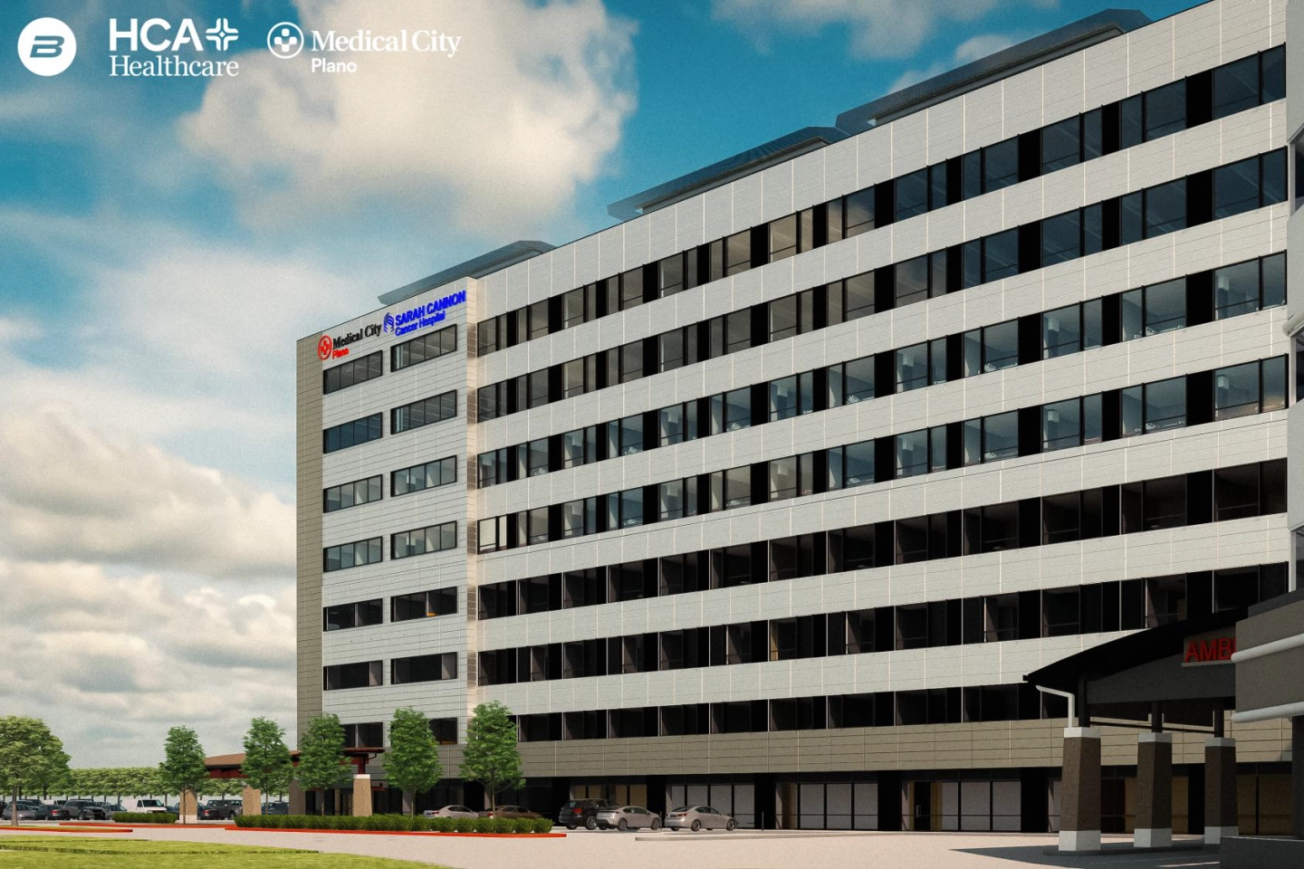 C tower expansion angle rendering emergency entrance