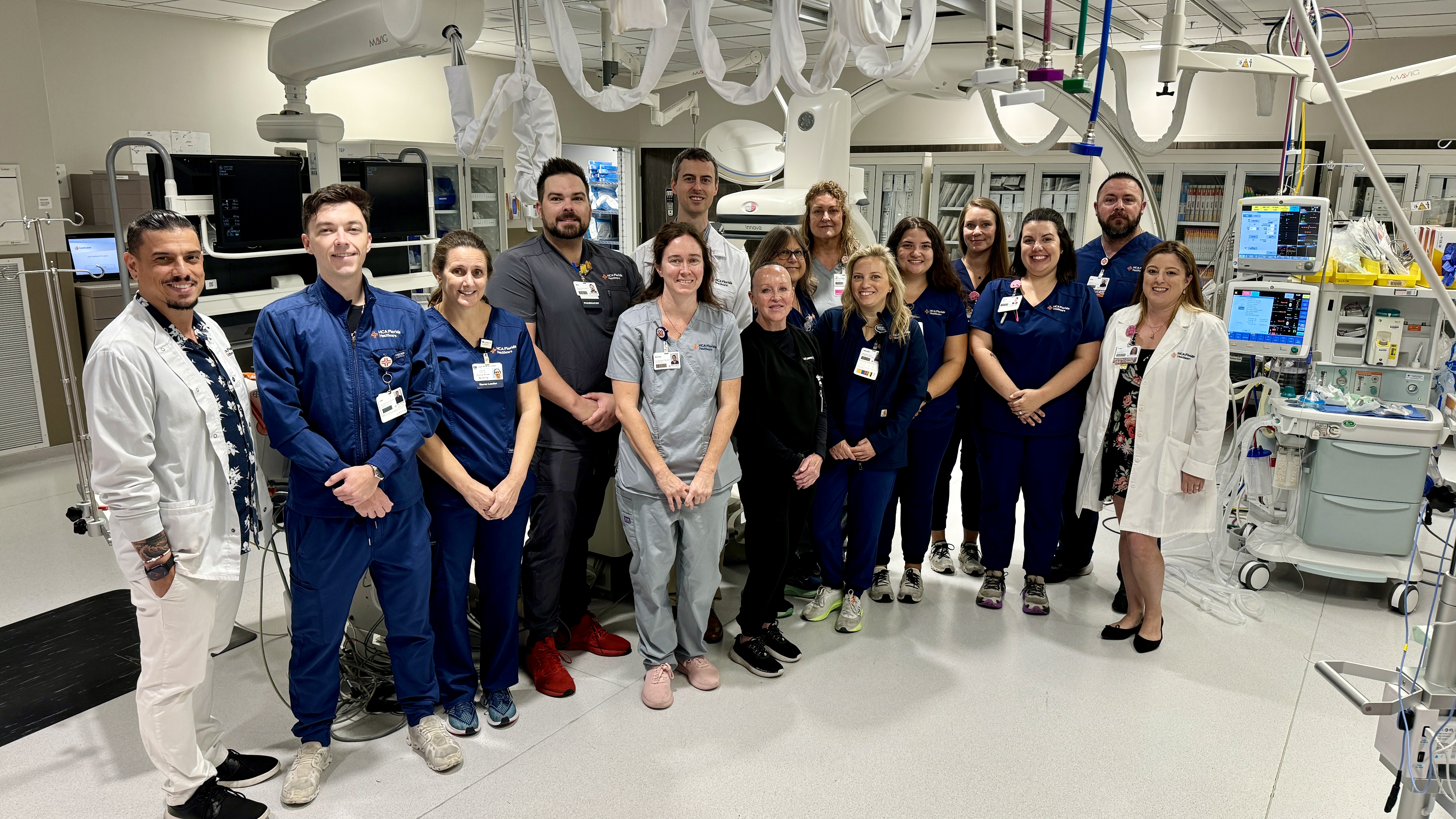 HCA Florida Largo Hospital colleagues who are a key component to the comprehensive stroke program
