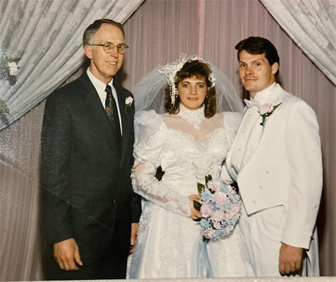 Yvette, her husband and Dr. Richie