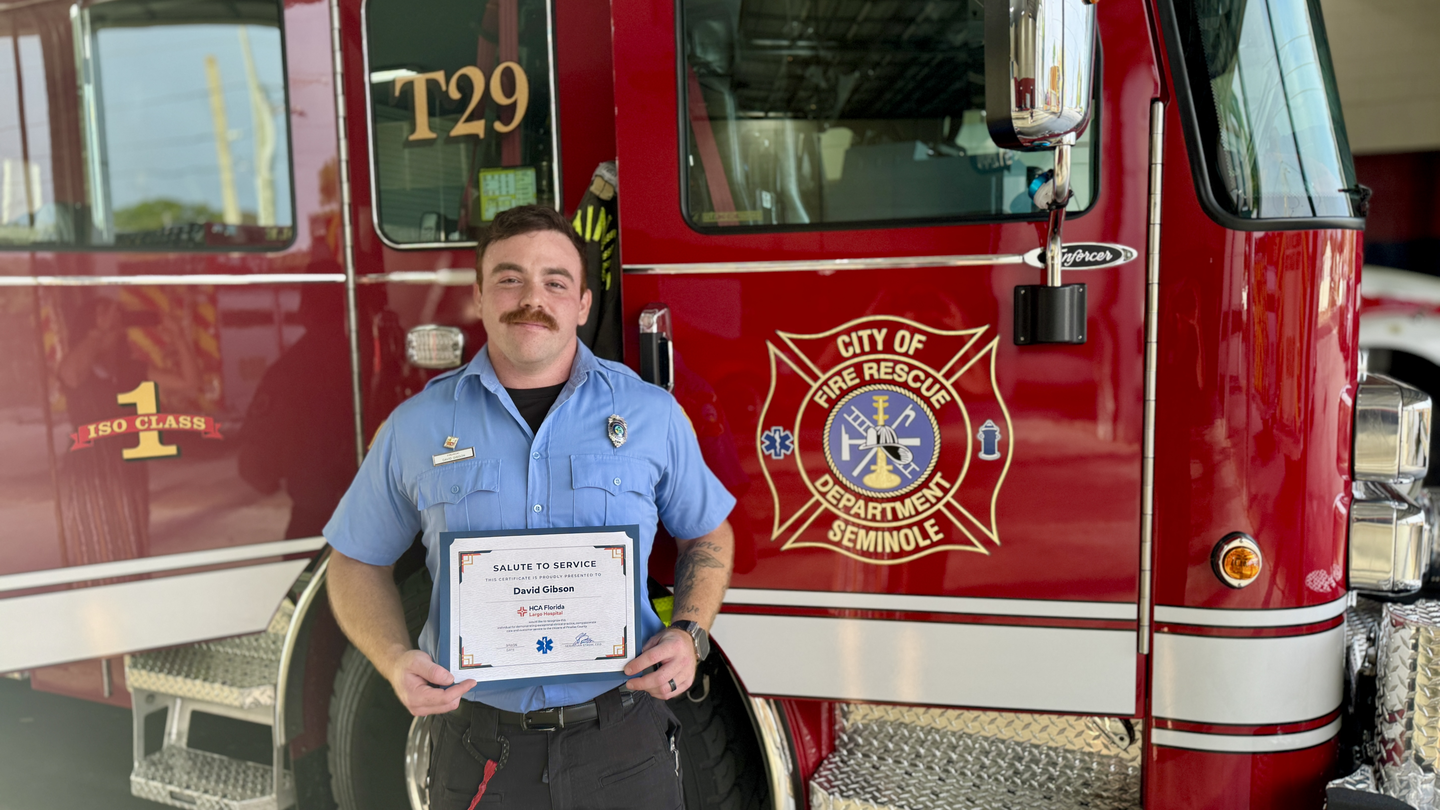 David Gibson, Seminole Fire Department