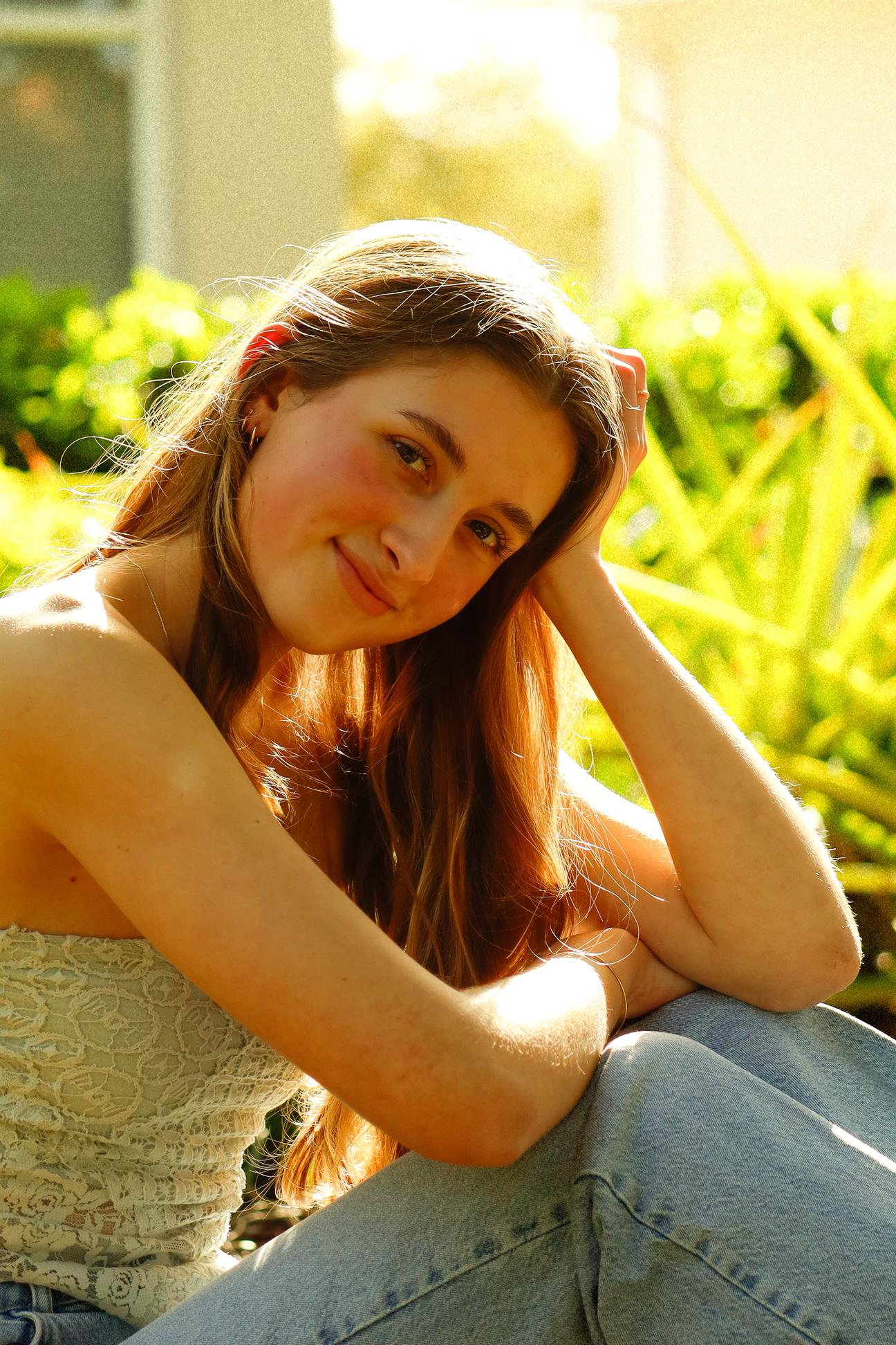 Patricia Frist Scholarship winner Isabella Bollin smiling for a picture.
