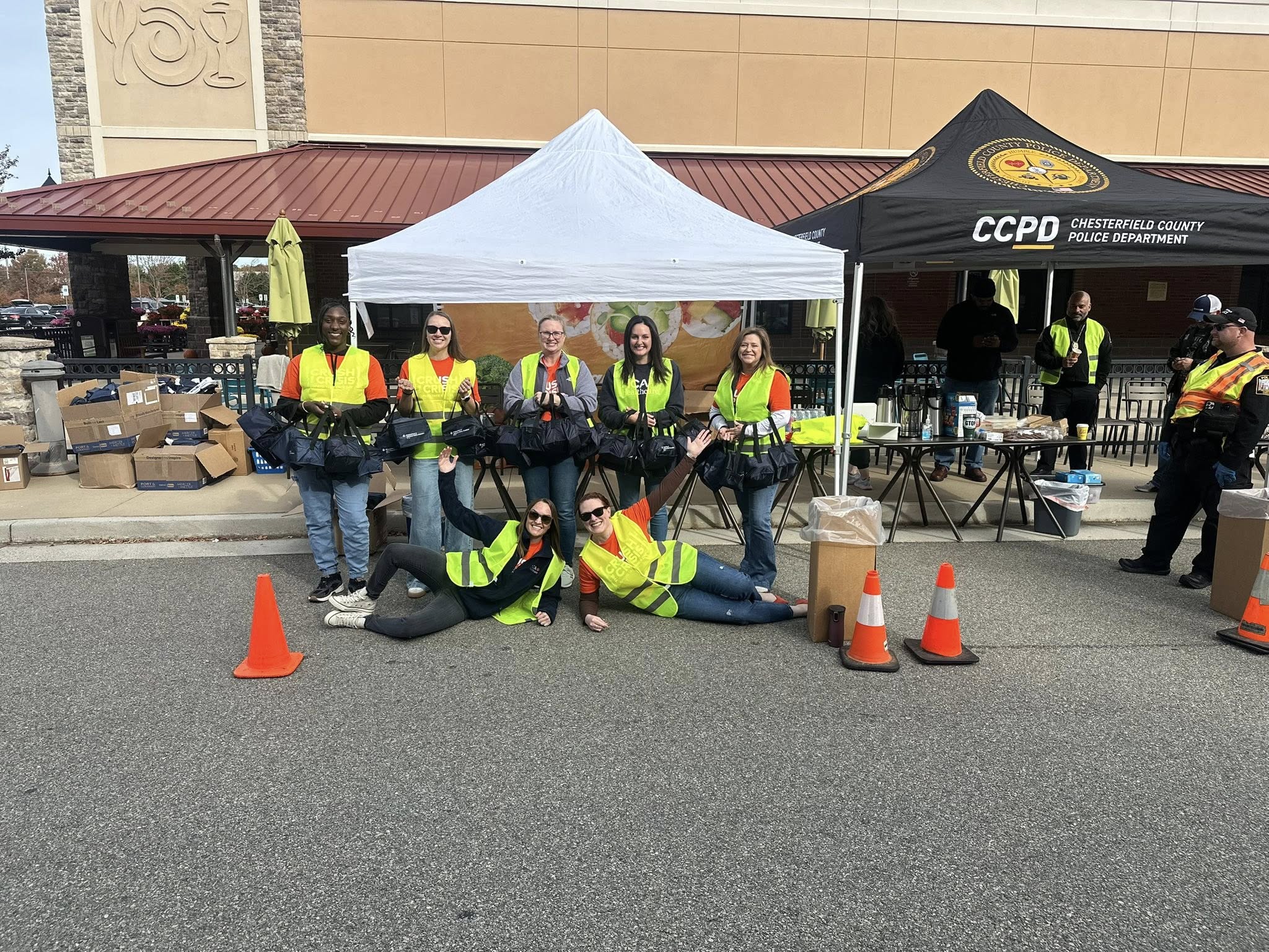 "Crush the Crisis" event team