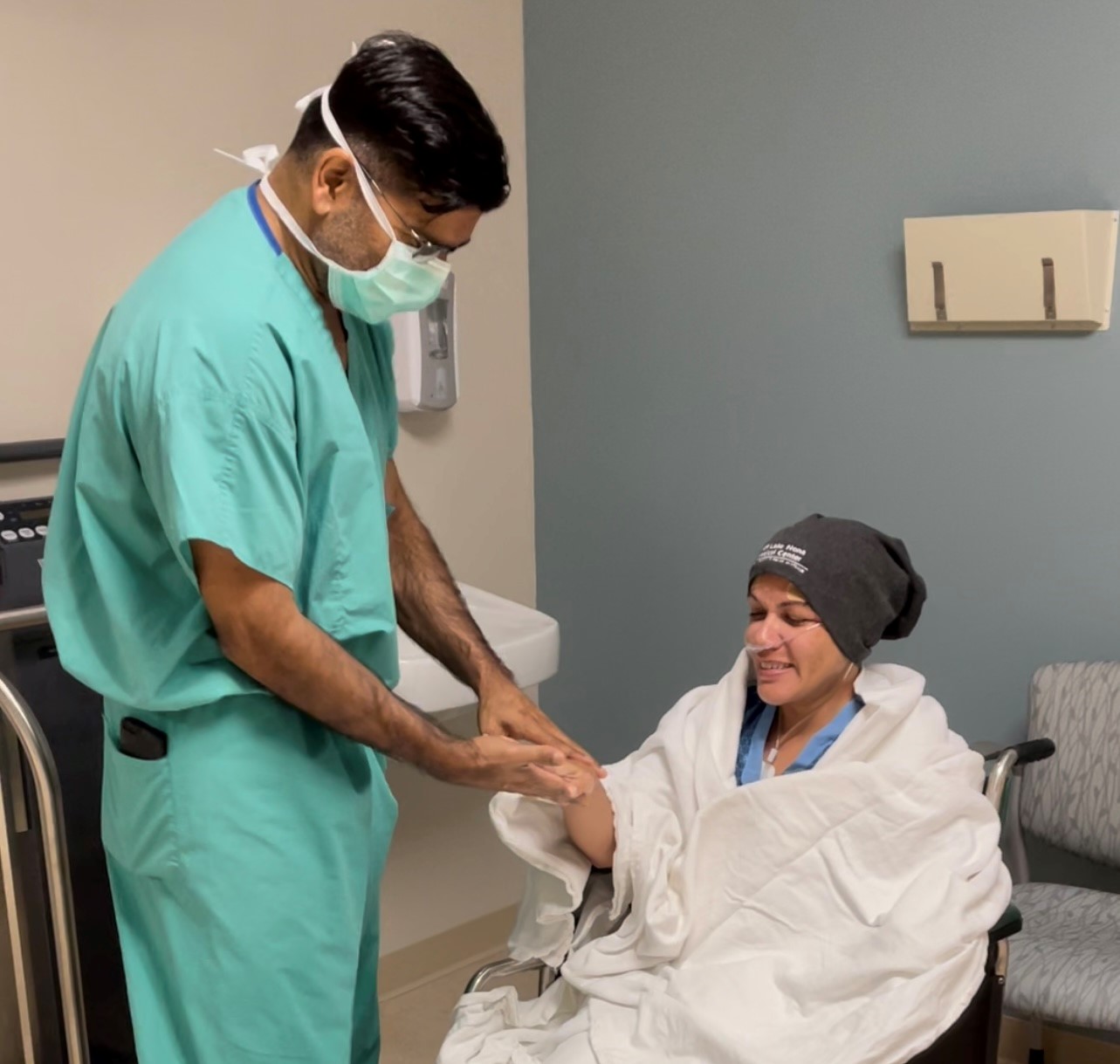 Vianed Aldebol and Dr. Nizam Razack