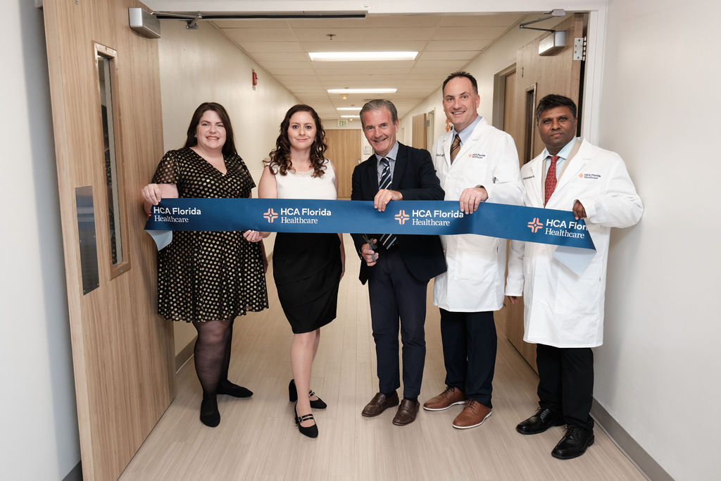 HCA Florida South Tampa Hospital celebrates the opening of the endocrine surgery center.