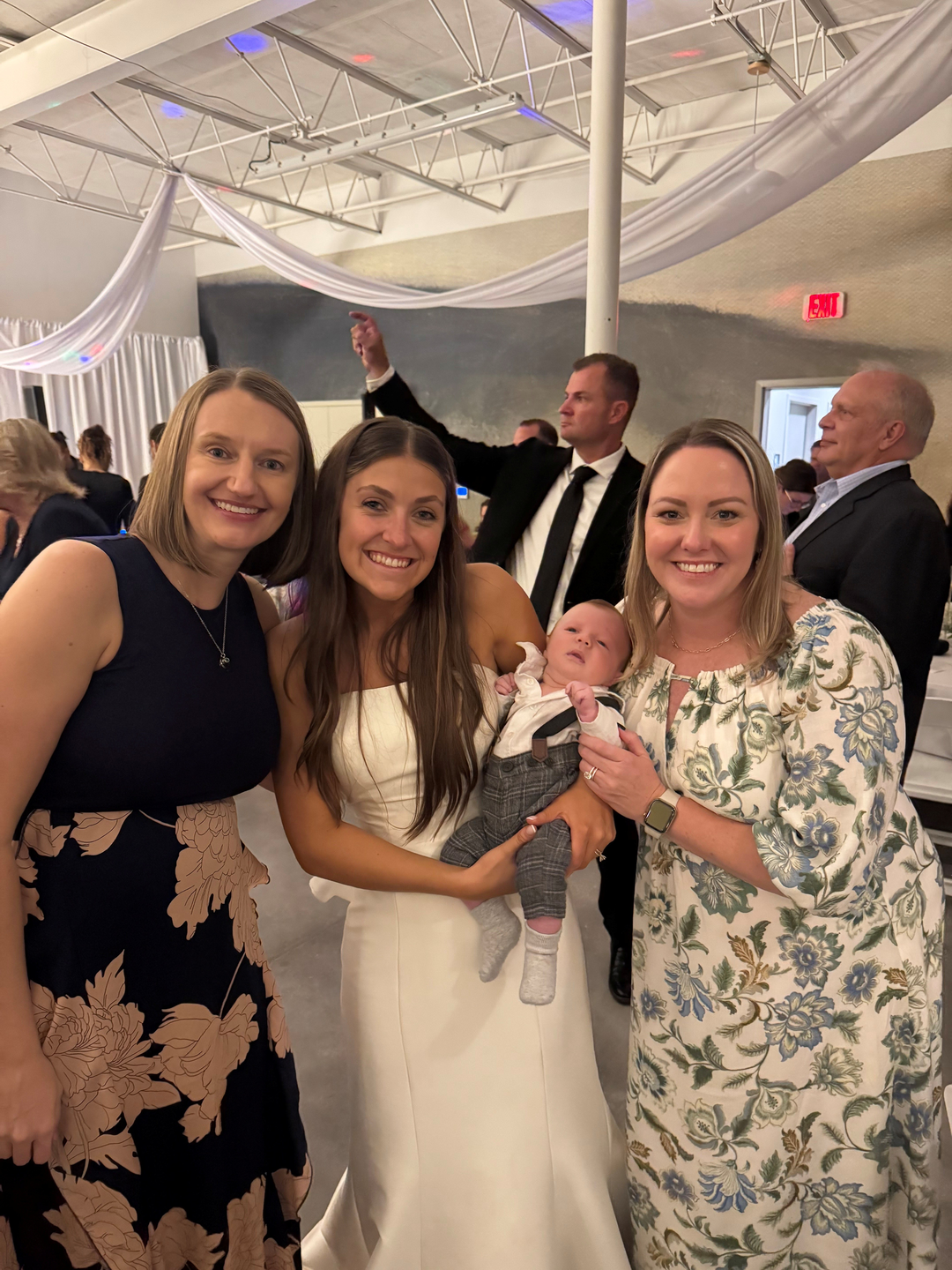 Nurse Stephanie Dragseth and Carrie Harper attend the wedding of newly-trained nurse Abby Briggs. Baby Corbin also attends this event.
