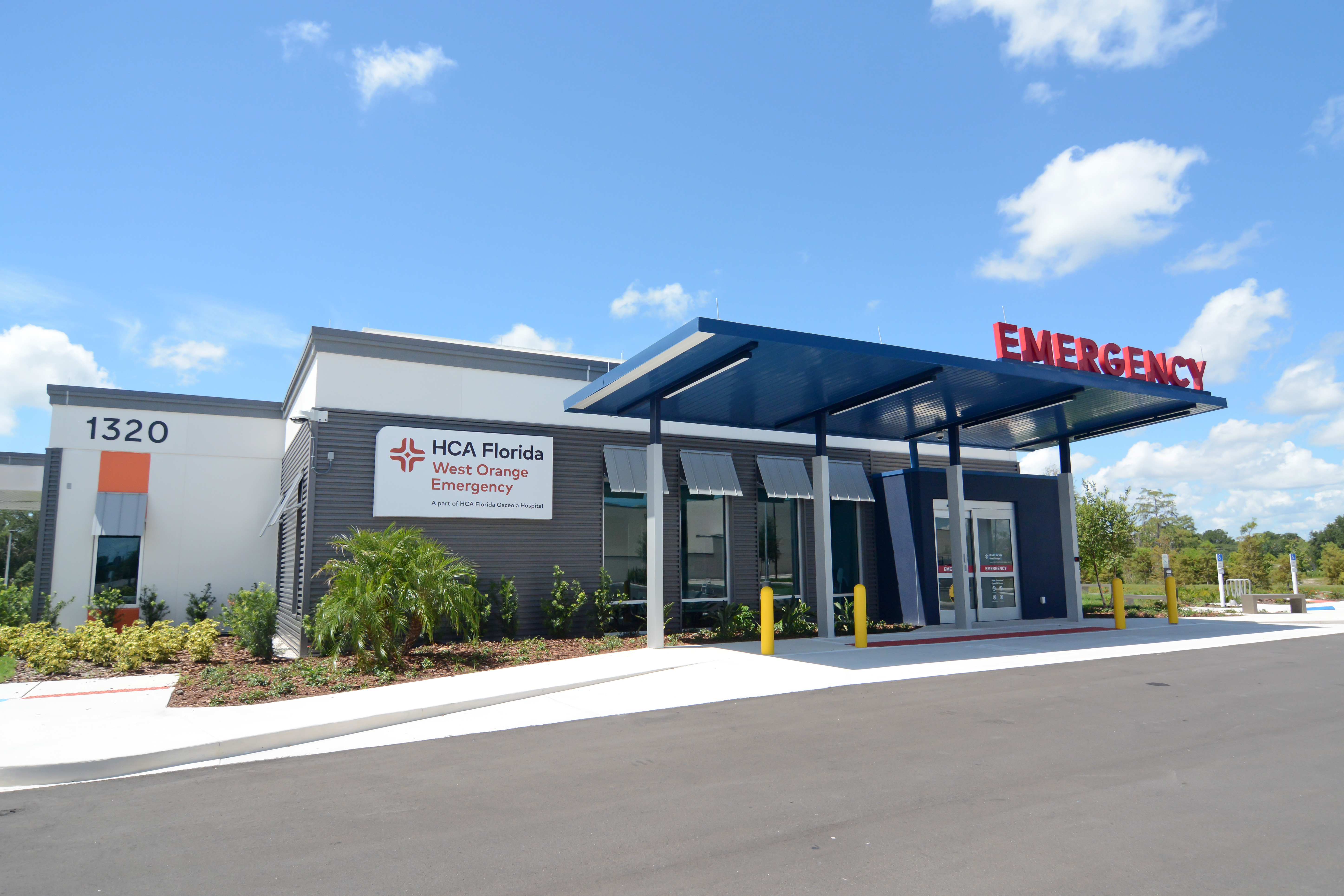 West Orange Emergency front exterior entrance