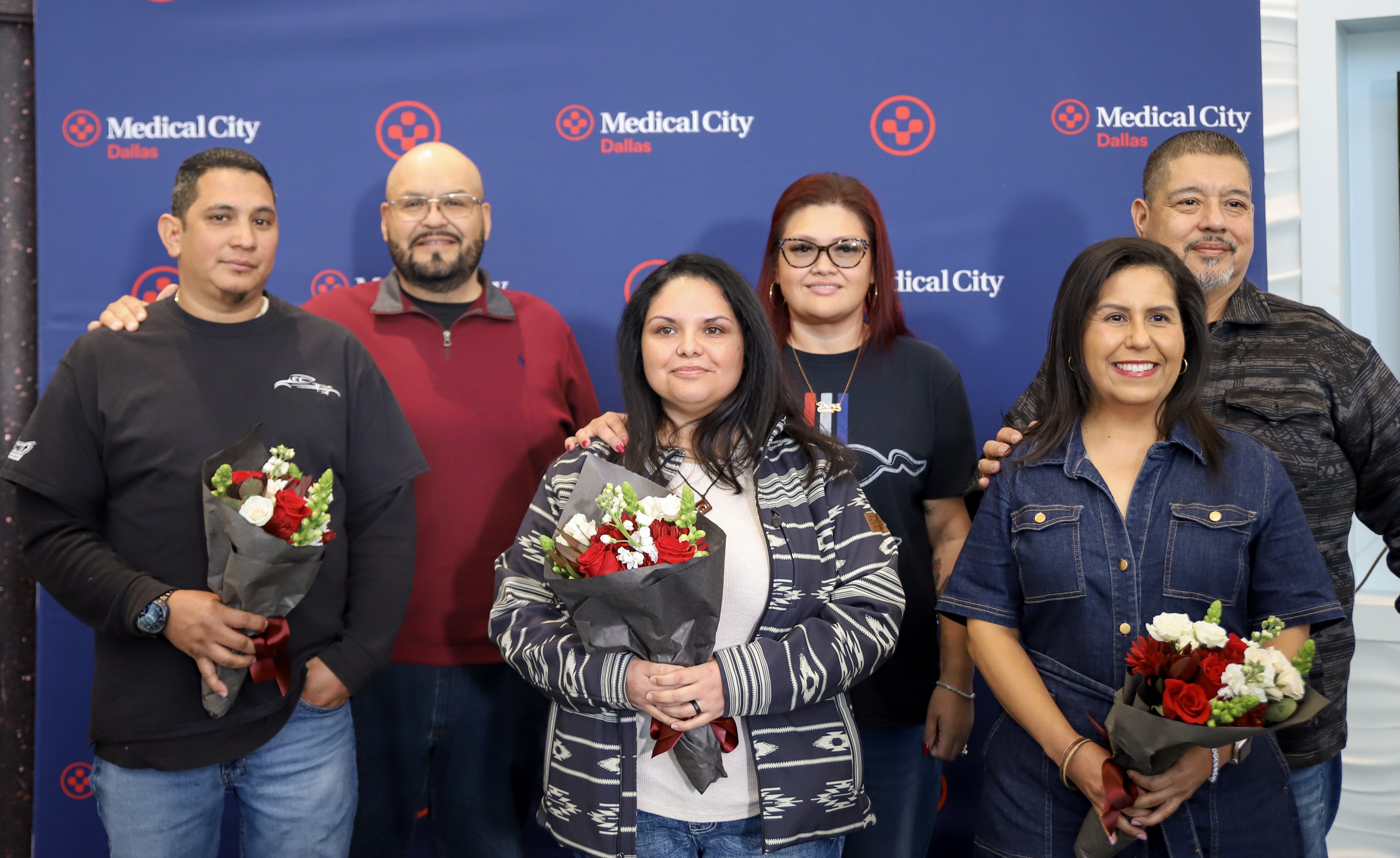 Donor, Frances Montelongo, Recipient: Frankie Arriaga. Donor, Angela Arriaga, recipient, Alexandrina Bocanegra. Donor, Jason Bocanegra, recipient, David Rodriguez-Najera.