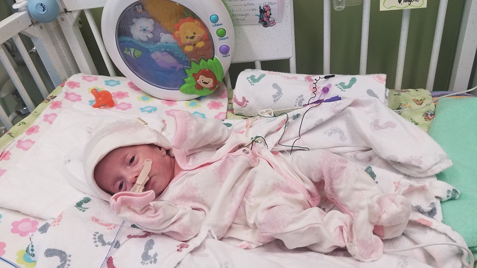 Angelie in the NICU