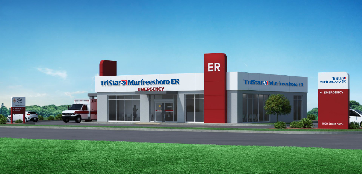 TriStar Murfreesboro ER Building Concept.