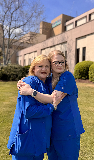 Emily Chittom and Teresa Wells
