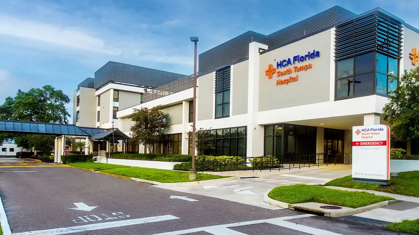 HCA Florida South Tampa Hospital building exterior