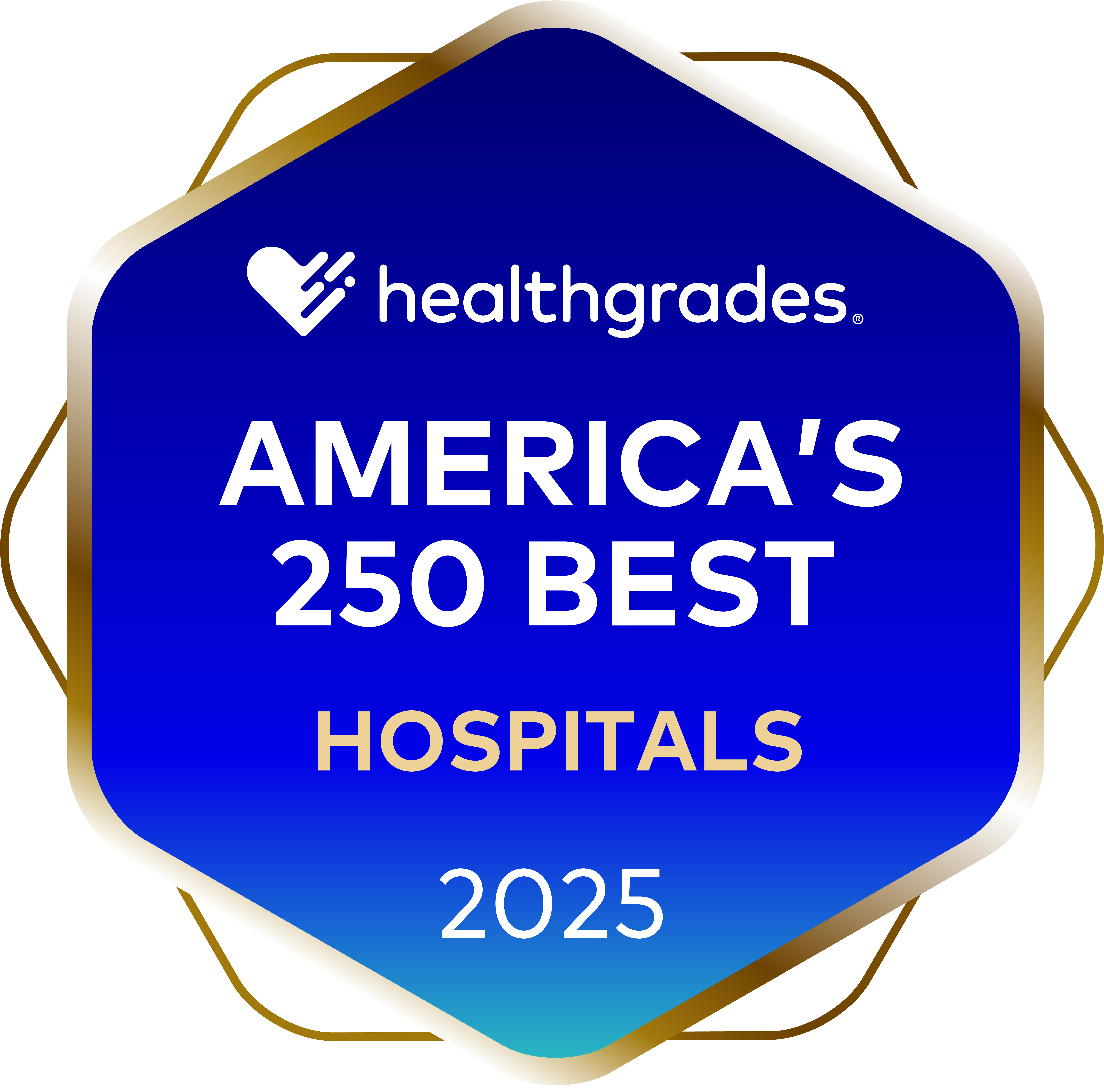 Healthgrades Amerca's 250 Best Hospitals 2025